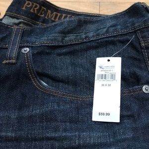 Men’s Gap premium slim straight jeans